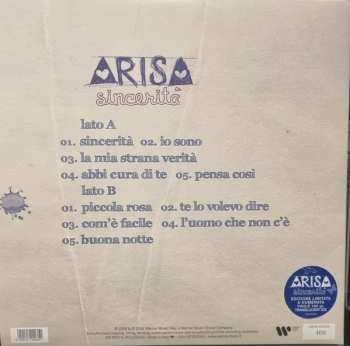 LP Arisa: Sincerità  CLR | NUM 578995