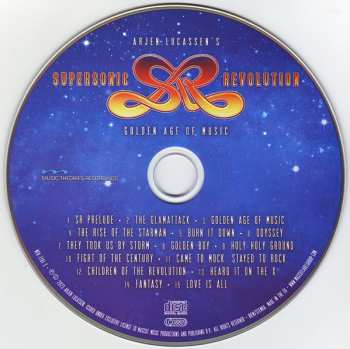 CD Arjen Lucassen's Supersonic Revolution: Golden Age Of Music 440718