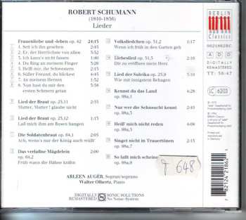 CD Robert Schumann: Frauenliebe Und Leben Op.42 / Lieder 649168