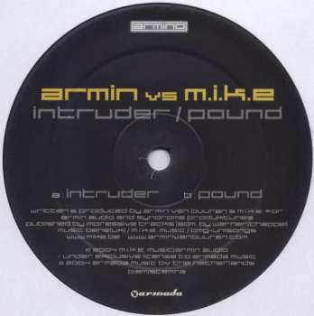 LP Armin van Buuren: Intruder / Pound 661726