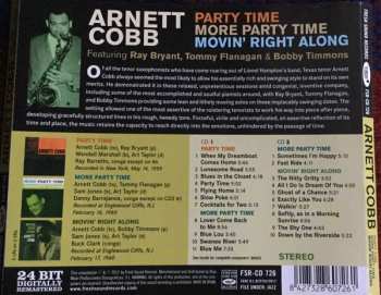 2CD Arnett Cobb: Party Time + More Party Time + Movin' Right Along 583055