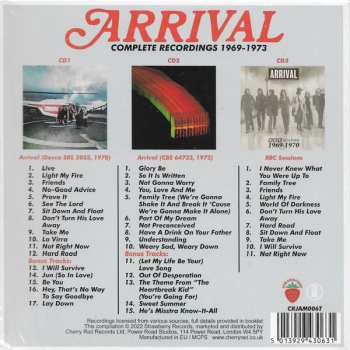 3CD Arrival: Friends - Complete Recordings 1969-1973 574892