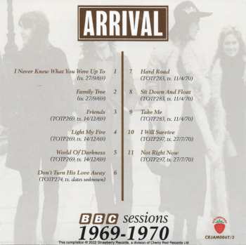 3CD Arrival: Friends - Complete Recordings 1969-1973 574892