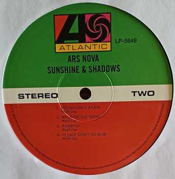 LP Ars Nova: Sunshine & Shadows 558921