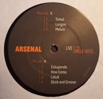 LP Arsenal: Live at The Jungle Hotel - 2LP+CD 580997