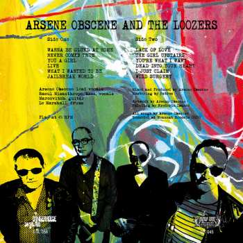 LP Arsene Obscene And The Loozers: Arsene Obscene And The Loozers 546411