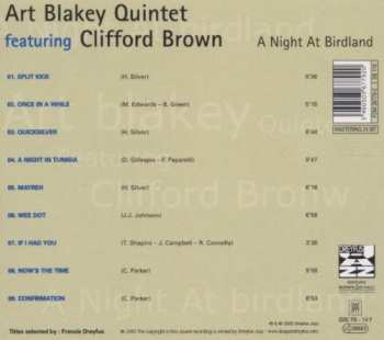 CD Art Blakey Quintet: A Night At Birdland 622818