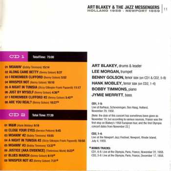 2CD Art Blakey & The Jazz Messengers: Holland 1958 - Newport 1959 341285