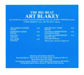 CD Art Blakey & The Jazz Messengers: The Big Beat 546624