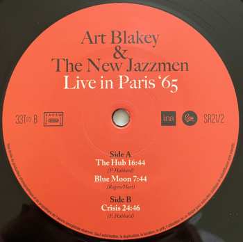 LP Art Blakey & The New Jazzmen: Live In Paris '65 LTD 639919