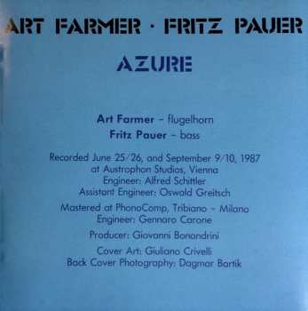 CD Art Farmer: Azure 514835