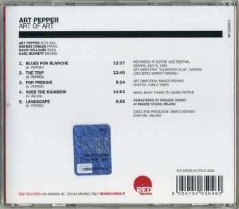 CD Art Pepper: Art Of Art 622604