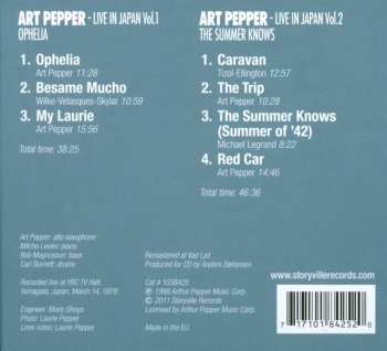 2CD Art Pepper: Live In Japan 578945