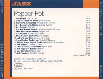 CD Art Pepper: Pepper Pot 590017