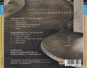 CD Ludwig van Beethoven: String Quartets Op. 18 / 1 & Op. 127 49792