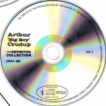 4CD Arthur "Big Boy" Crudup: The Definitive Collection 1941-62 431031