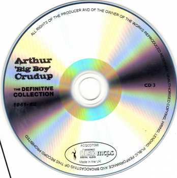 4CD Arthur "Big Boy" Crudup: The Definitive Collection 1941-62 431031