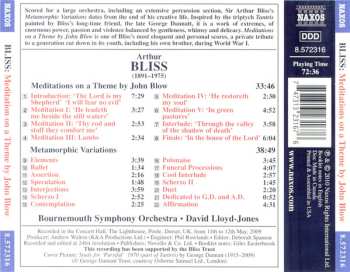 CD Arthur Bliss: Meditations on a Theme of John Blow 571833