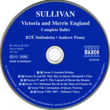 CD Sir Arthur Sullivan: Victoria And Merrie England (Complete Ballet) 573799