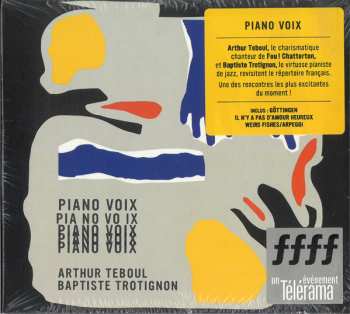 Album Arthur Teboul: Piano Voix