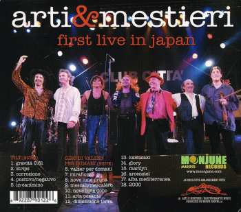 CD Arti & Mestieri: First Live In Japan DIGI 589010