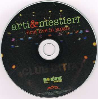 CD Arti & Mestieri: First Live In Japan DIGI 589010