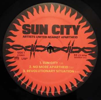 LP Artists United Against Apartheid: Sun City 574642