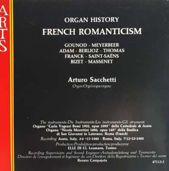 CD Arturo Sacchetti: French Romanticism 642091