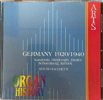 Album Arturo Sacchetti: Deutsche Orgelmusik 1920-1940