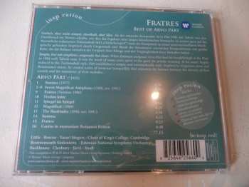 CD Arvo Pärt: Fratres  Best Of Arvo Pärt 49450