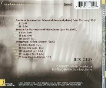 CD Arx Duo: Ambient Resonances 657867