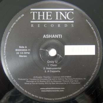 LP Ashanti: Only U / Turn It Up 564148