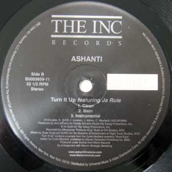 LP Ashanti: Only U / Turn It Up 564148