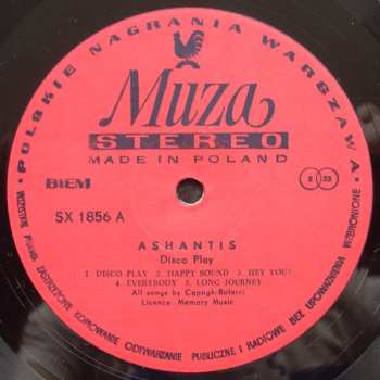 LP Ashantis: Disco Play 70398