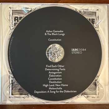 CD Asher Gamedze & The Black Lungs: Constitution 623542