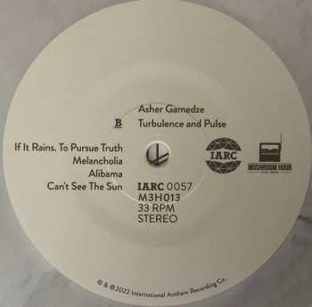 2LP Asher Gamedze: Turbulence And Pulse CLR | LTD 592730