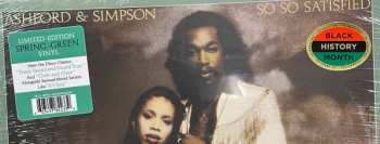 LP Ashford & Simpson: So So Satisfied CLR | LTD 594202