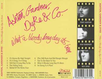 CD Ashton, Gardner & Dyke: What A Bloody Long Day It's Been 272268