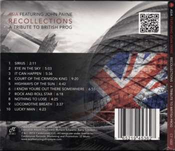 CD Asia Featuring John Payne: Recollections (A Tribute To British Prog) 300831