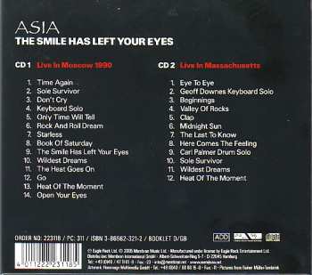 2CD Asia: The Smile Has Left Your Eyes 551893