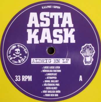 LP Asta Kask: Aldrig En LP CLR 649293