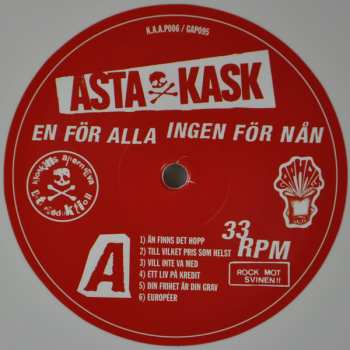 LP Asta Kask: En För Alla Ingen För Nån LTD | CLR 130147