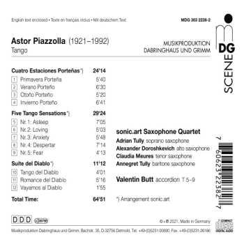 CD Astor Piazzolla: Tango 560868