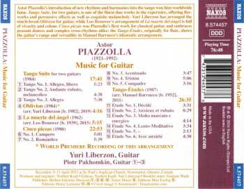 CD Astor Piazzolla: Music For Guitar 633544