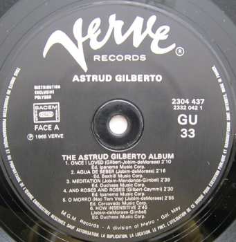 LP Astrud Gilberto: The Astrud Gilberto Album 543884