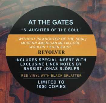 LP At The Gates: Slaughter Of The Soul CLR | LTD 627519