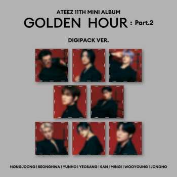 CD Ateez: Golden Hour: Part. 2 - Digipack - Random Cover 661502