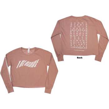 Merch Ateez: Ateez Unisex Sweatshirt: Fellowship Map The Treasure Crop (back Print & Ex-tour) (small) S