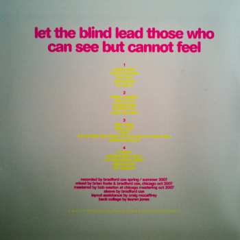 2LP Atlas Sound: Let The Blind Lead Those Who Can See But Cannot Feel 603625