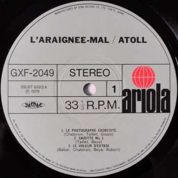 LP Atoll: L'Araignée-Mal 600461